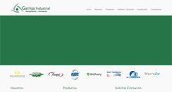 Desktop Screenshot of garrigaindustrial.com